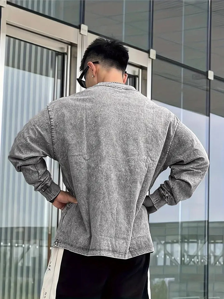 Heren Shirt Met Lange Mouwen